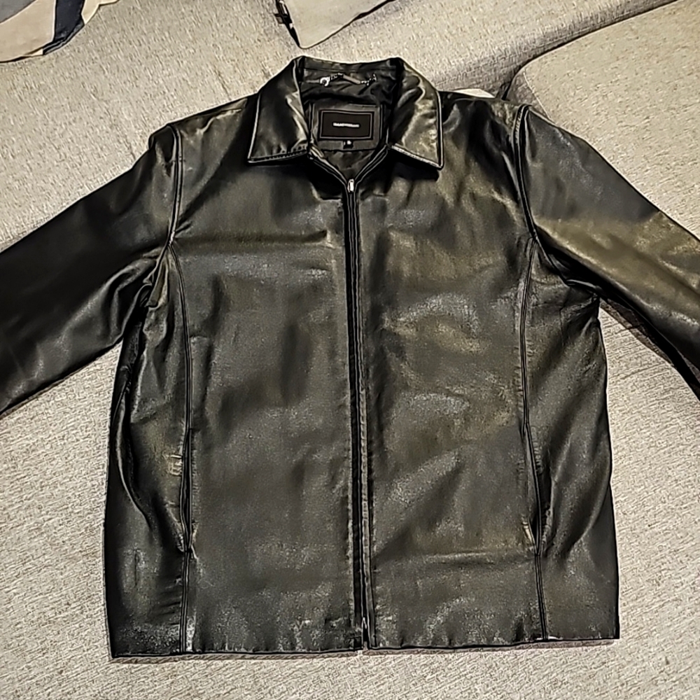 Mens leather jacket